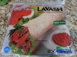 Found this at the import market the other day, but flour tortillas work well too.